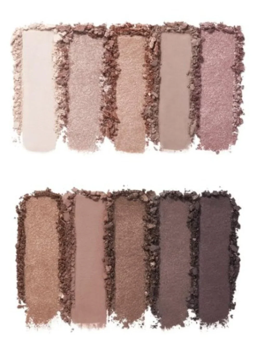 e.l.f. Perfect 10 Eyeshadow Palette - Nude Rose Gold